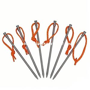 Ultralight Titanium Tent Peg – Strong, Lightweight & Built for Adventure