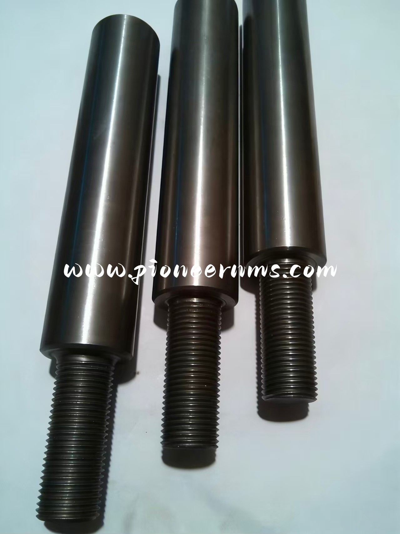 99.95% Molybdenum Threaded Bar electrode for glass melting 99.95% Molybdenum Threaded Bar electrode for glass melting